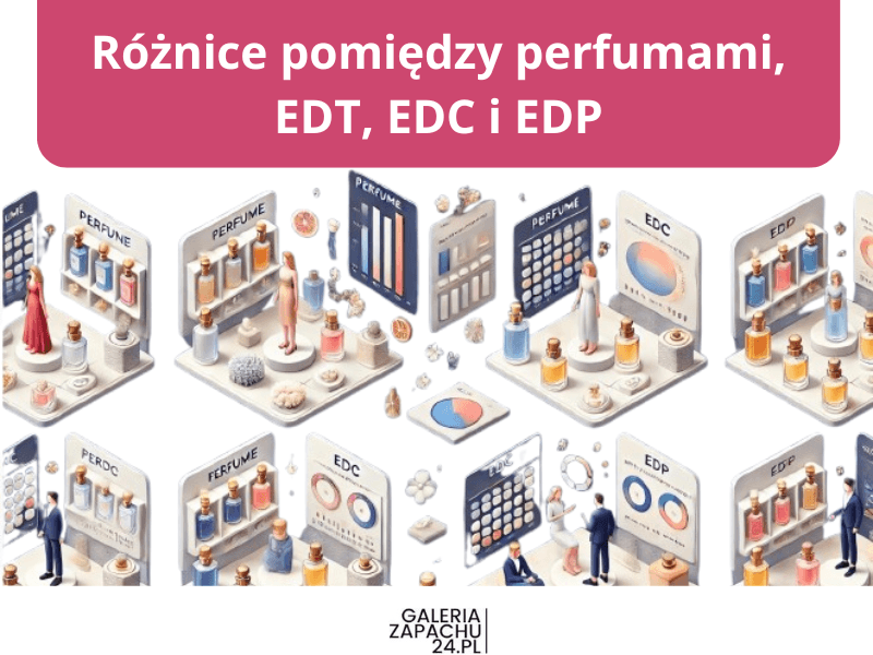 Różnice pomiędzy perfumami, EDT, EDC i EDP