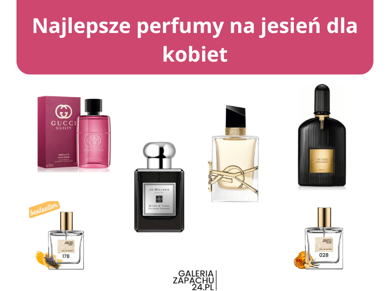 6 Najlepszych perfum na jesień dla kobiet