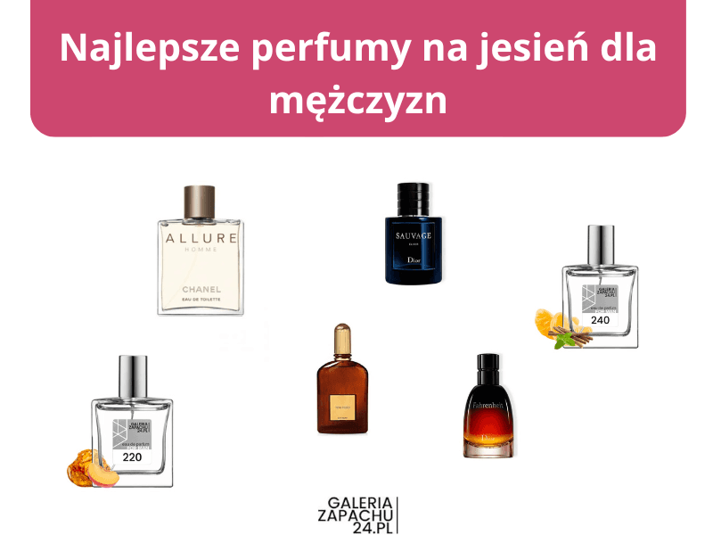 6 Najlepszych perfum na jesień dla mężczyzn